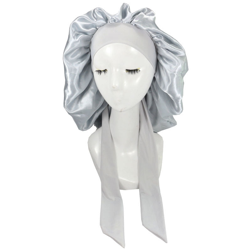 Adjustable Satin Sleep Cap