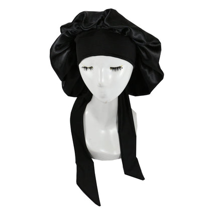 Adjustable Satin Sleep Cap
