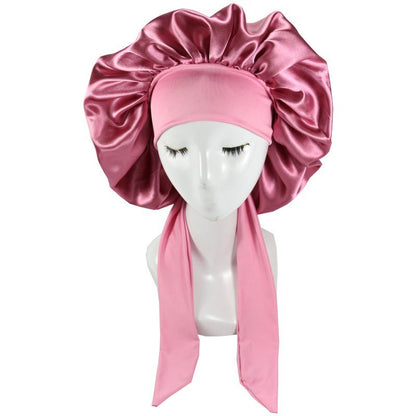 Adjustable Satin Sleep Cap