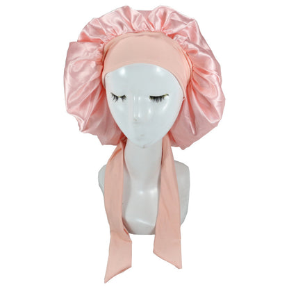 Adjustable Satin Sleep Cap