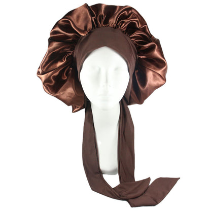 Adjustable Satin Sleep Cap