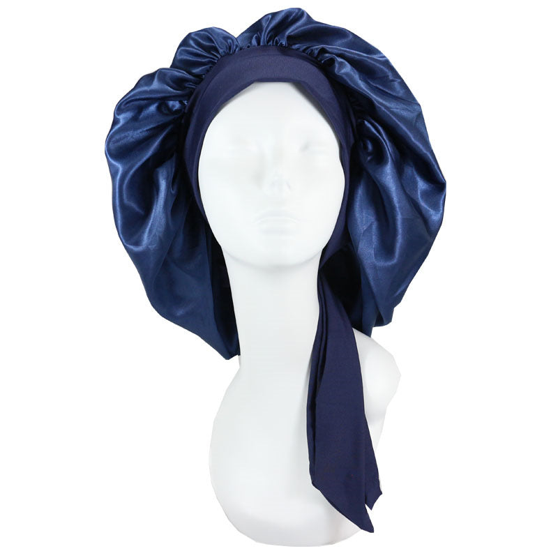 Adjustable Satin Sleep Cap