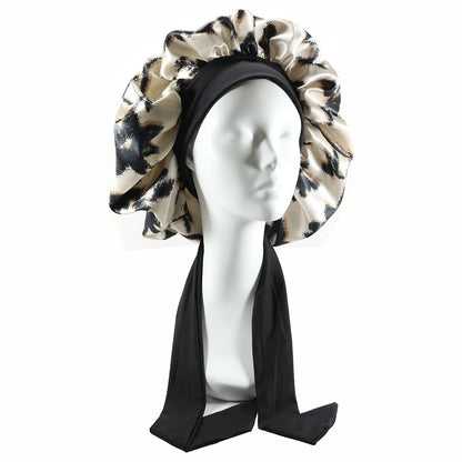 Adjustable Satin Sleep Cap