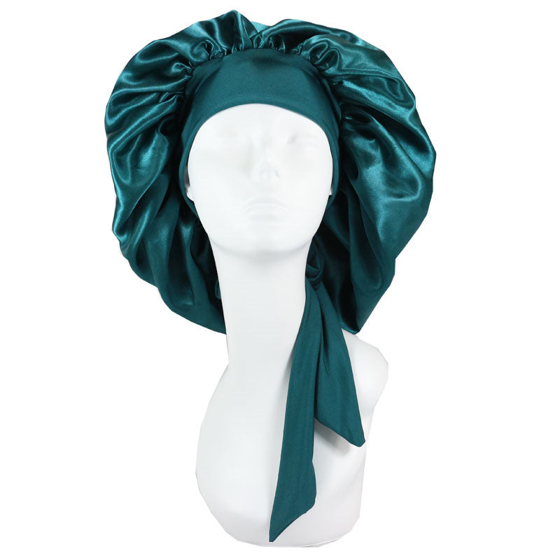 Adjustable Satin Sleep Cap