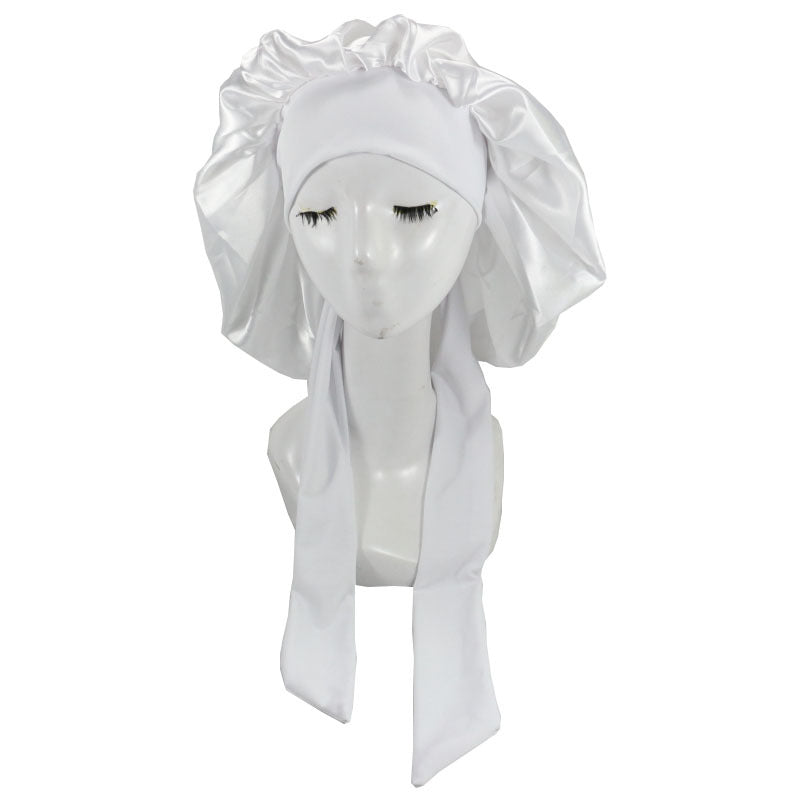 Adjustable Satin Sleep Cap