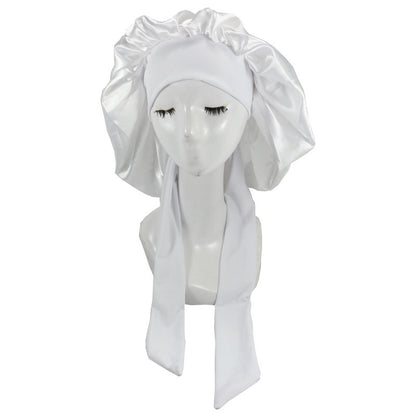 Adjustable Satin Sleep Cap